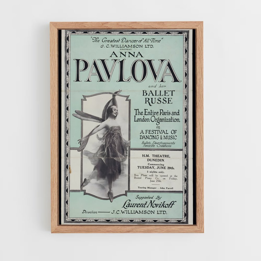 Poster Anna pavlova Royal – affiche Danse (vue 4)